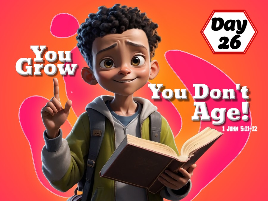 You Grow You Don't Age!